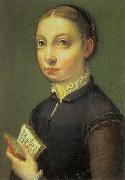 ANGUISSOLA  Sofonisba Self-Portrait  ghjlytyty oil painting reproduction
